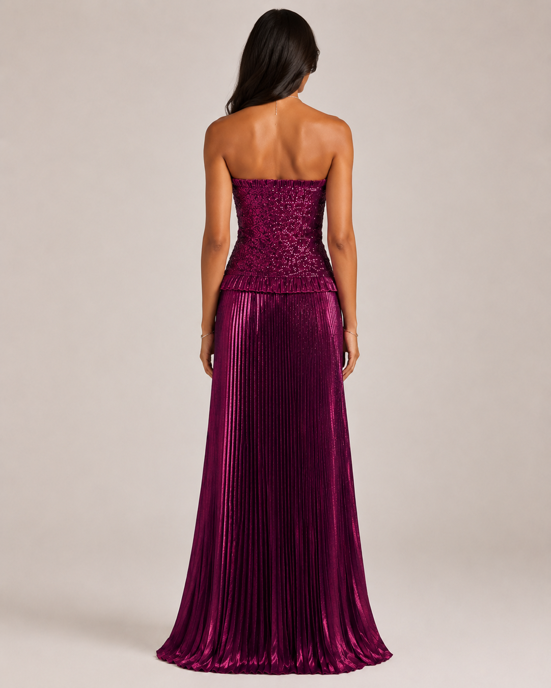Aurevia Shimmer Gown